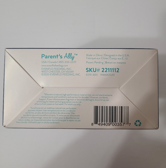 Evenflo Silicone Steam Sanitizing Bag - Picture 6 of 7